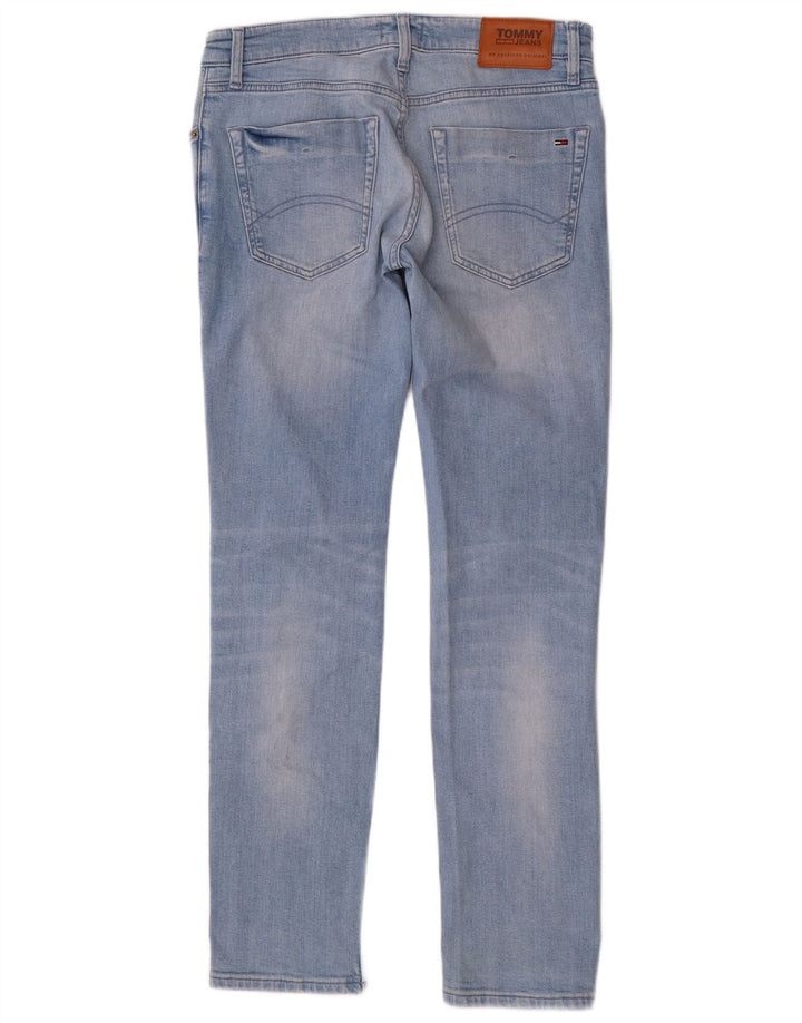 Jeans slim feminino TOMMY HILFIGER W32 L32 algodão azul
