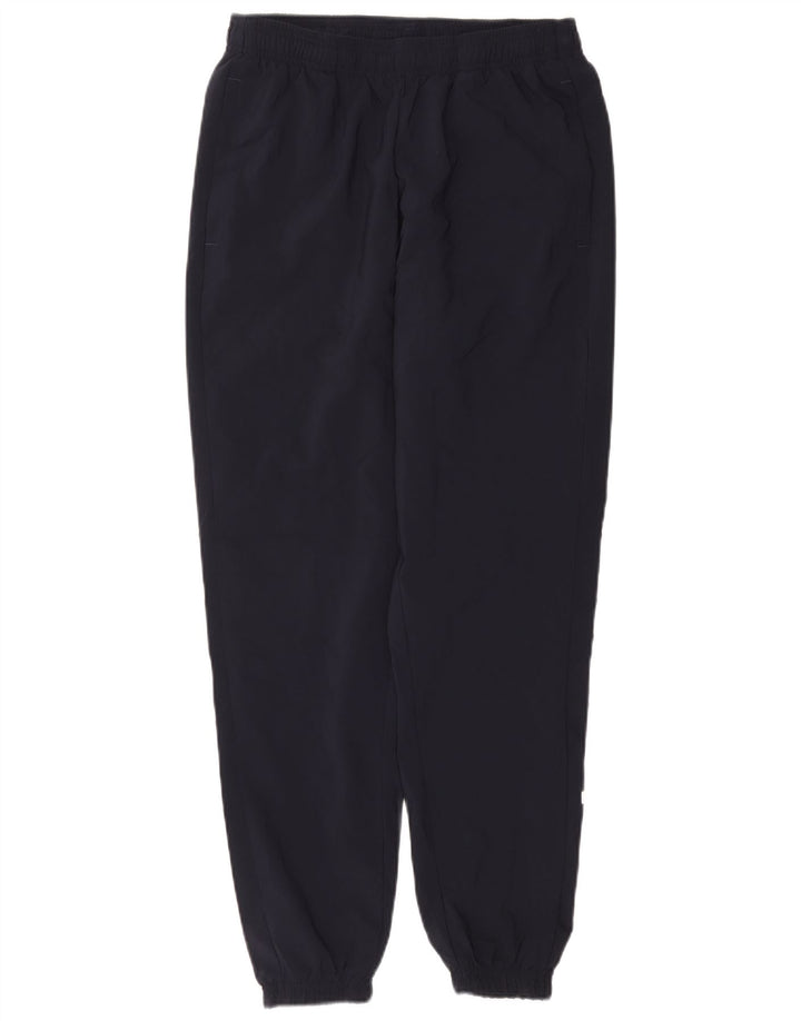 Adidas masculino gráfico calças de treino joggers médio azul marinho poliéster