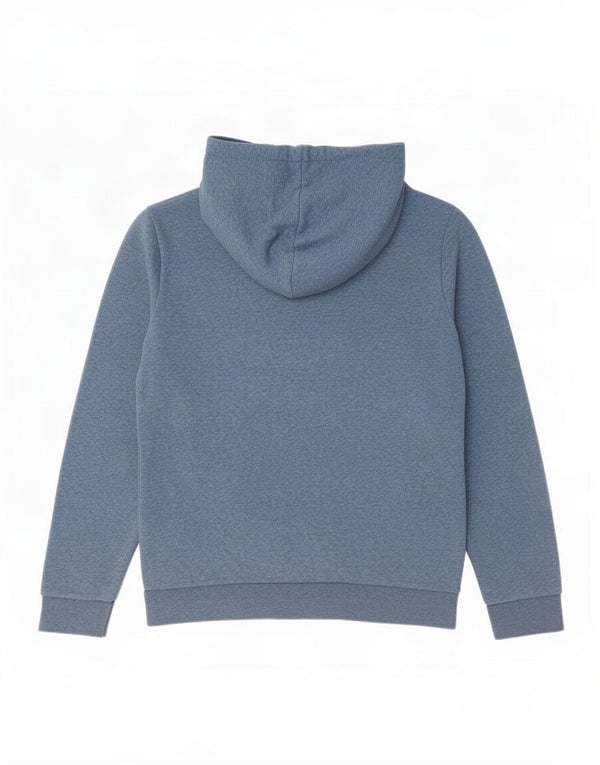 Adidas Womens Graphic Hoodie Jumper UK 8/10 Pequeno Azul Algodão