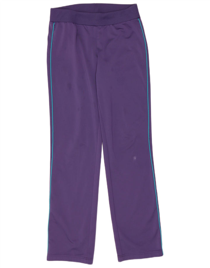 Calça de treino feminina Puma UK 10 poliéster roxo pequeno