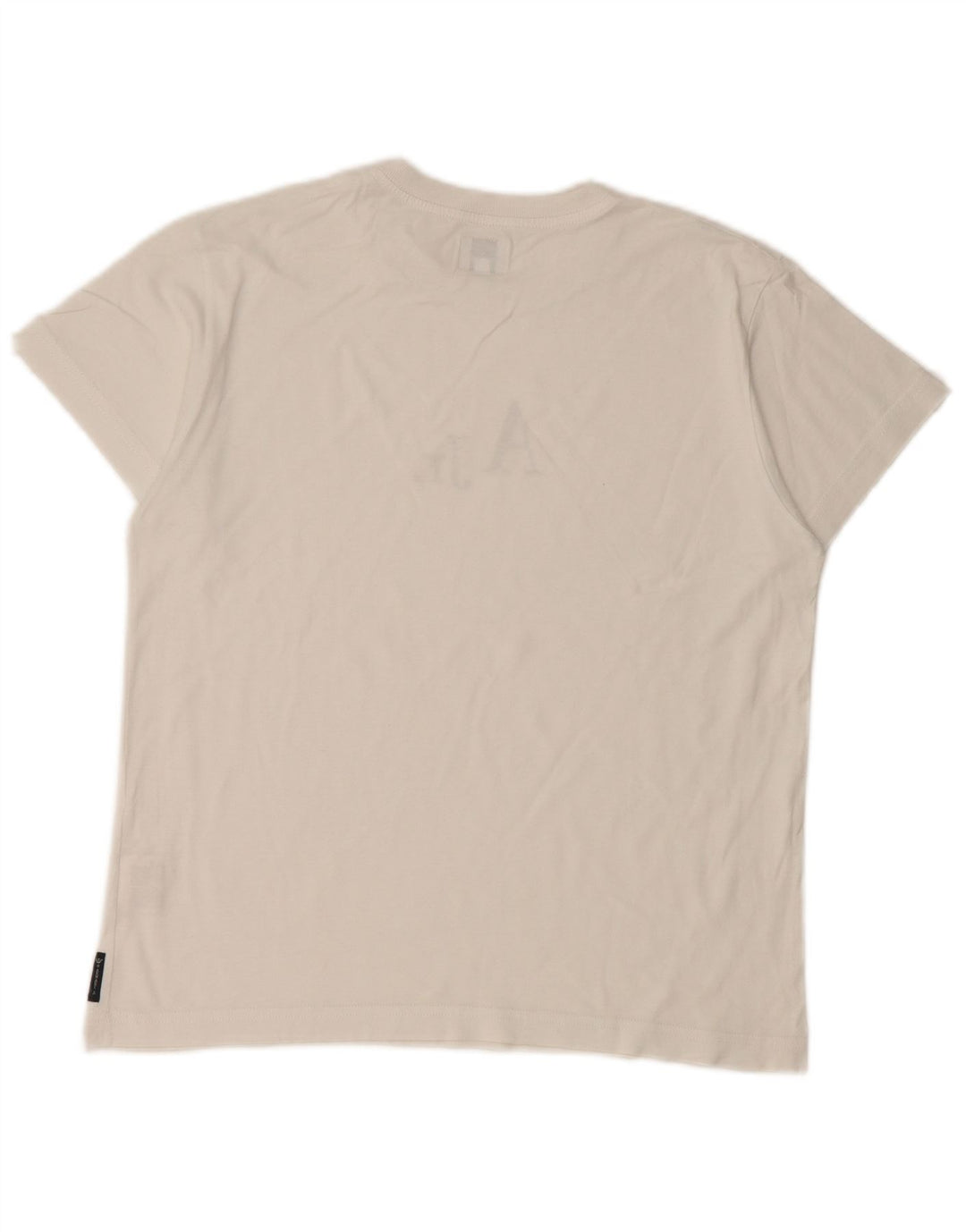 Camiseta gráfica ARMANI JUNIOR para meninos 11-12 anos algodão branco