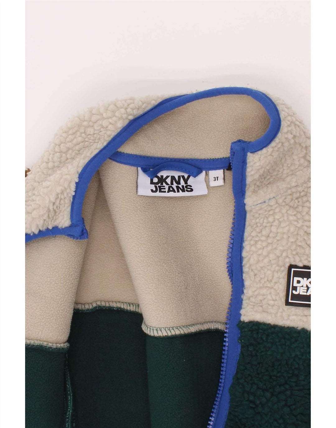 Jaqueta Dkny Boys Fleece 2-3 Anos Multicolorido Colourblock Poliéster