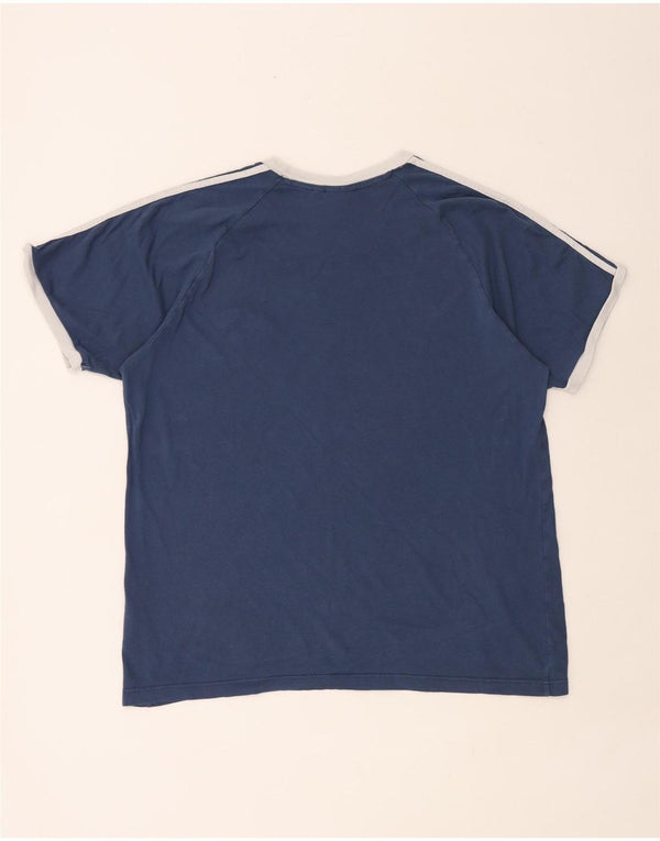 Camiseta masculina ADIDAS Top XL Azul Algodão