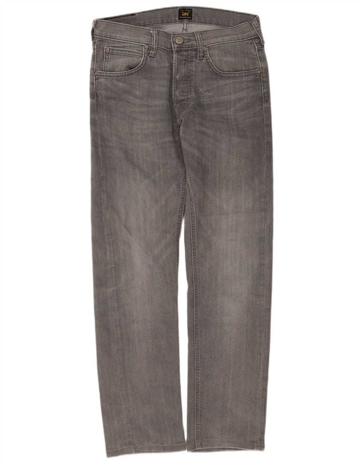 LEE Feminino Daren Slim Jeans W29 L28 Algodão Cinza