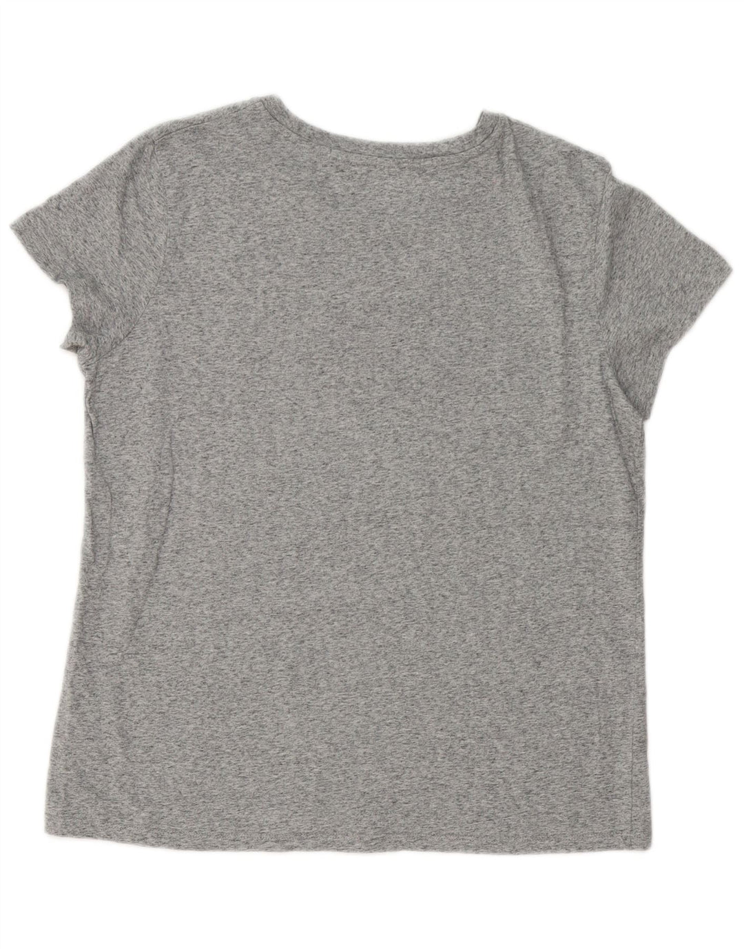 Camiseta feminina gráfica Levi's UK 16 grande cinza manchado