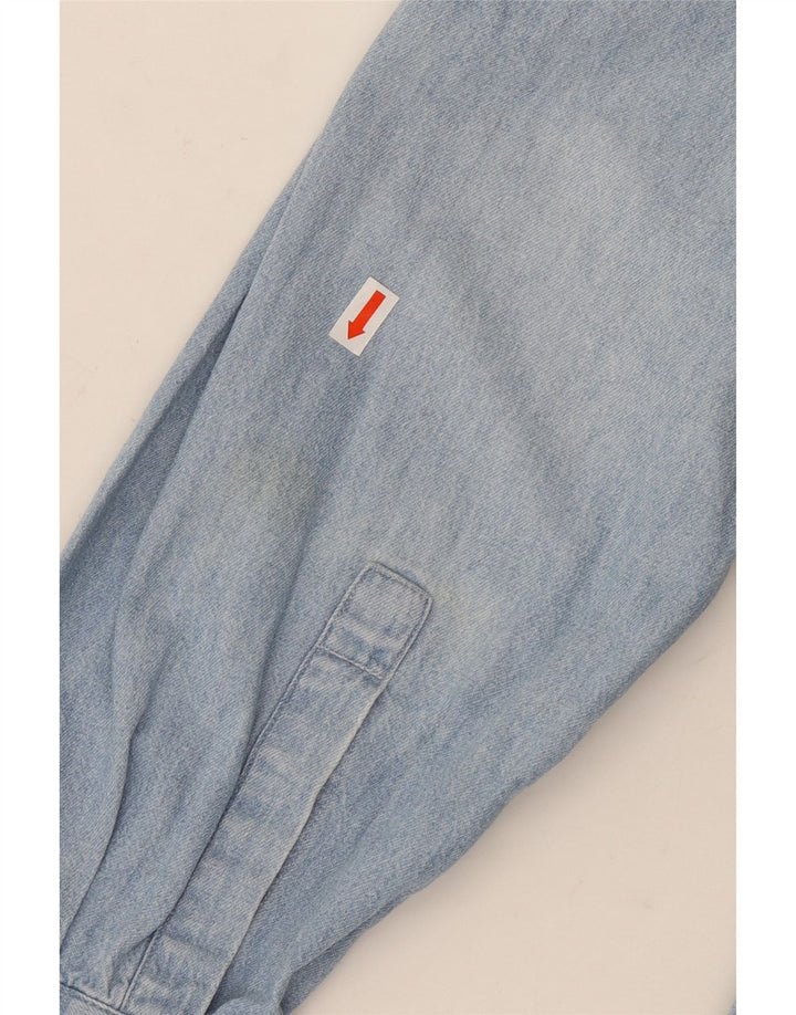 Camisa jeans masculina WAMPUM XL azul