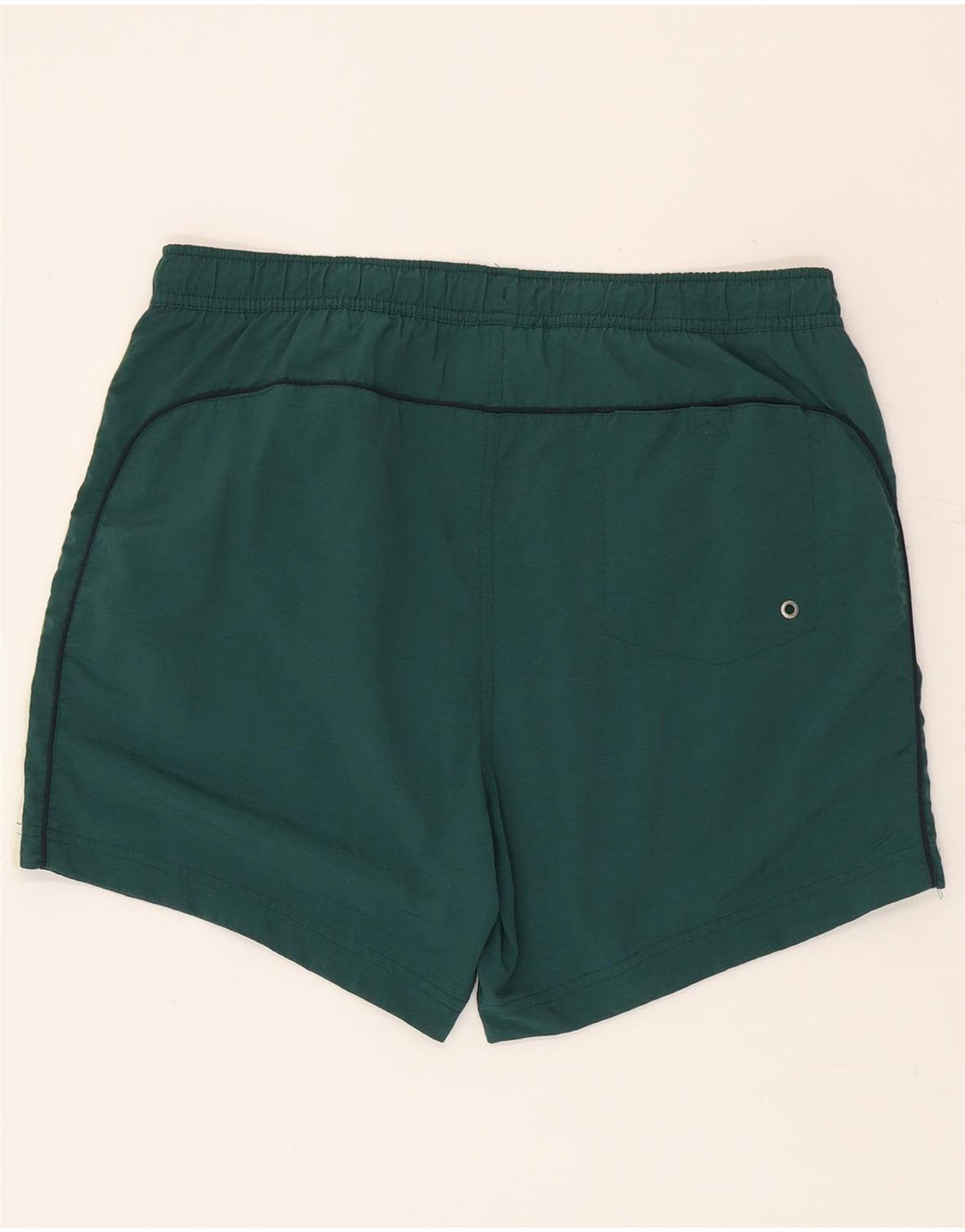 Shorts de natação masculino Champion XL verde colorblock poliamida