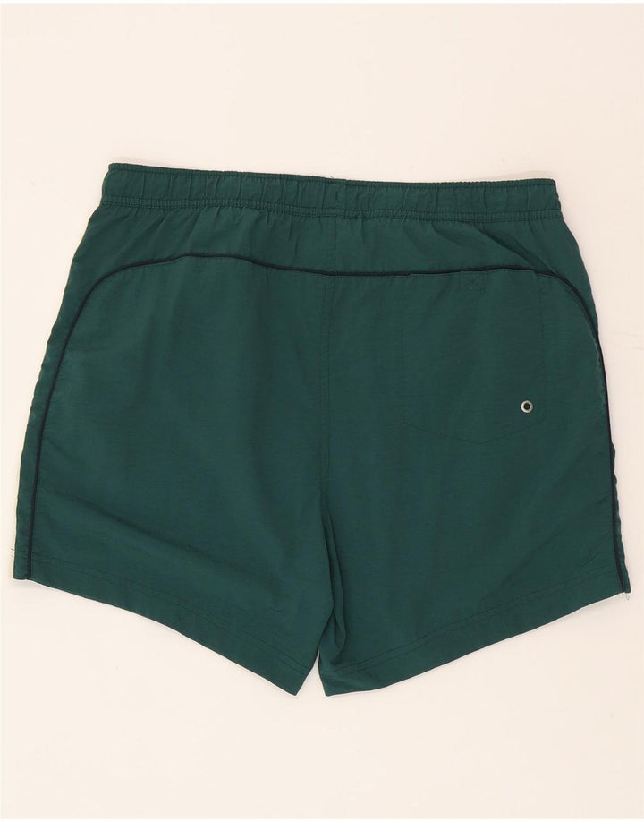 Shorts de natação masculino Champion XL verde colorblock poliamida