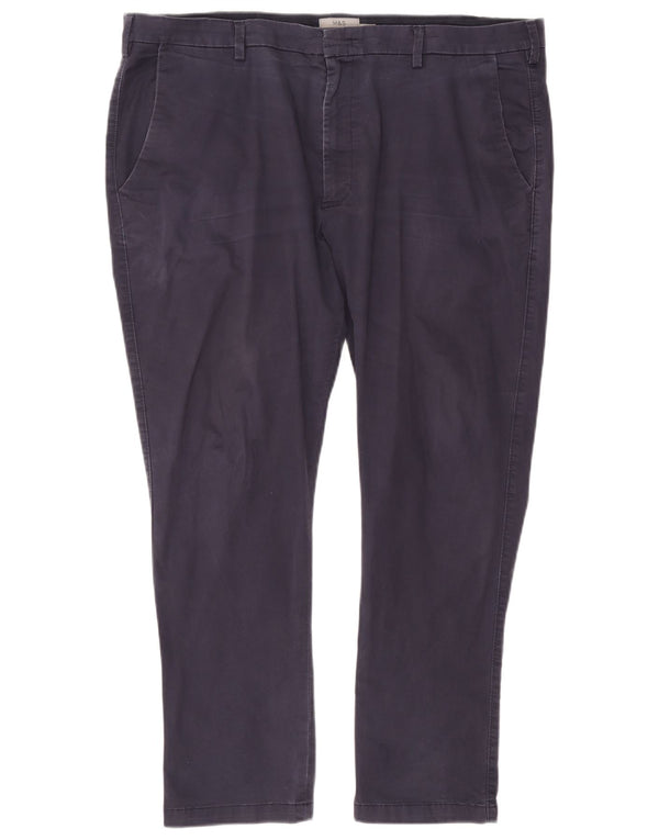 Calça jeans skinny masculina Marks & Spencer W40 L29 algodão azul marinho