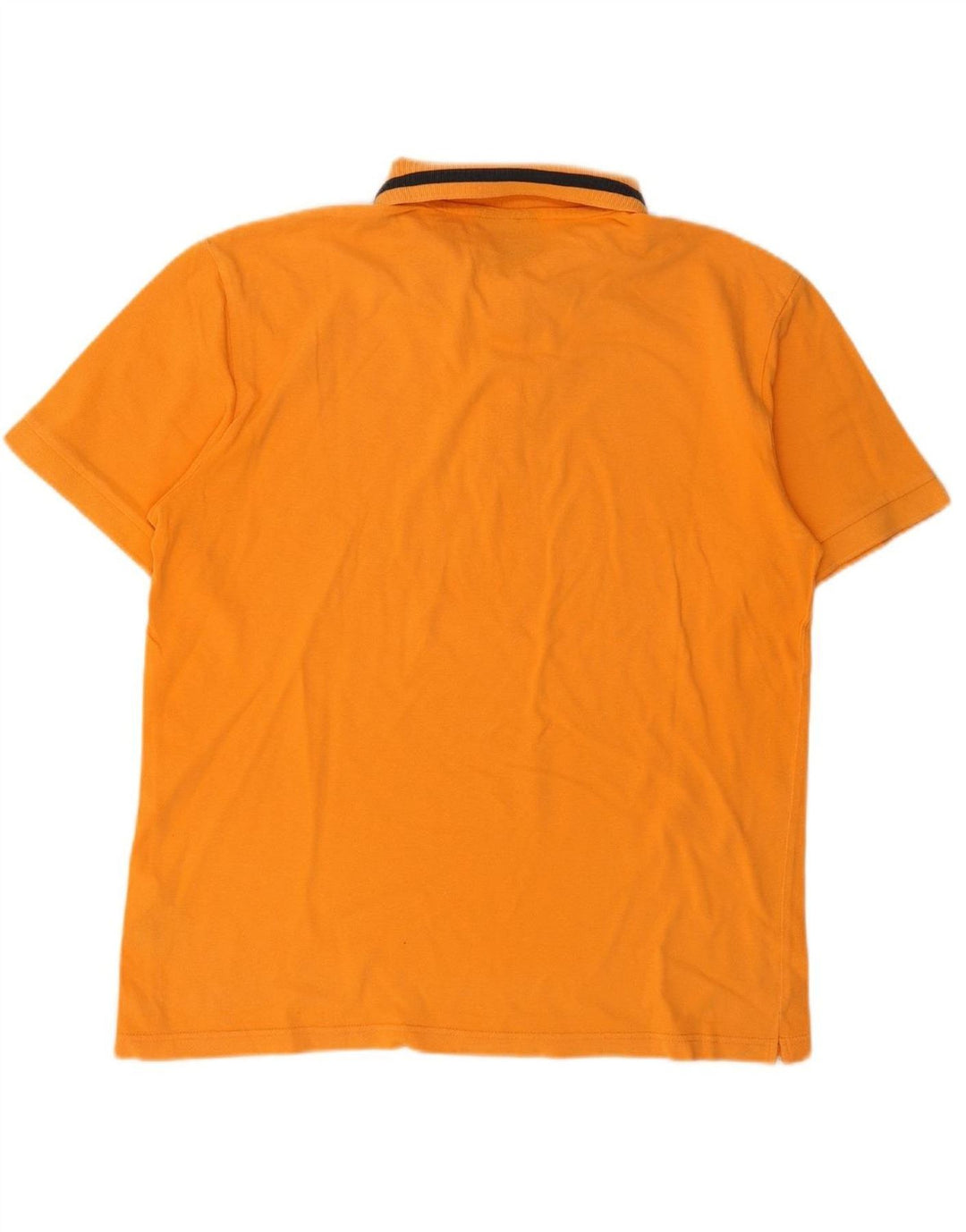 Camisa polo masculina DIADORA XL laranja algodão
