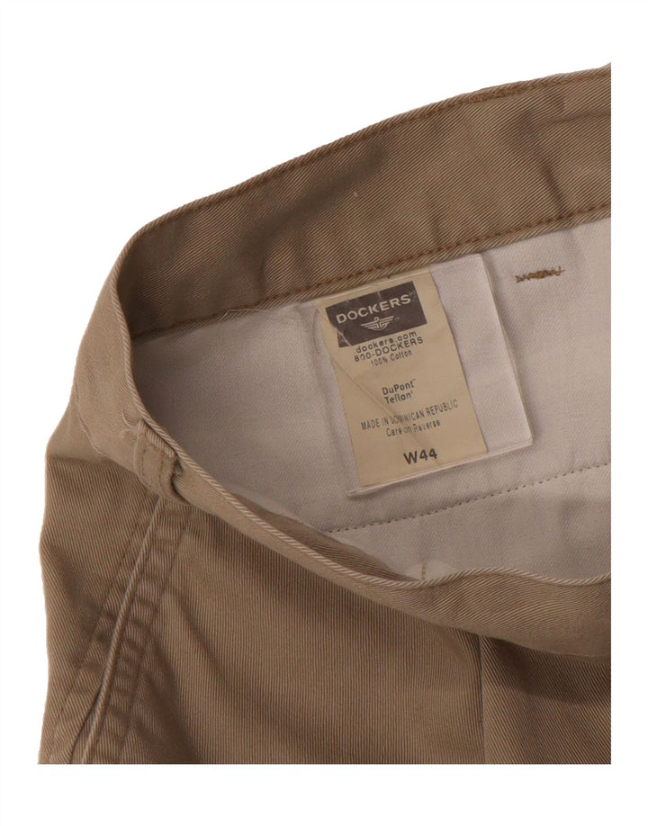 DOCKERS Mens Pegged Chino Shorts W44 2XL Beige Cotton Vintage Dockers and Second-Hand Dockers from Messina Hembry 