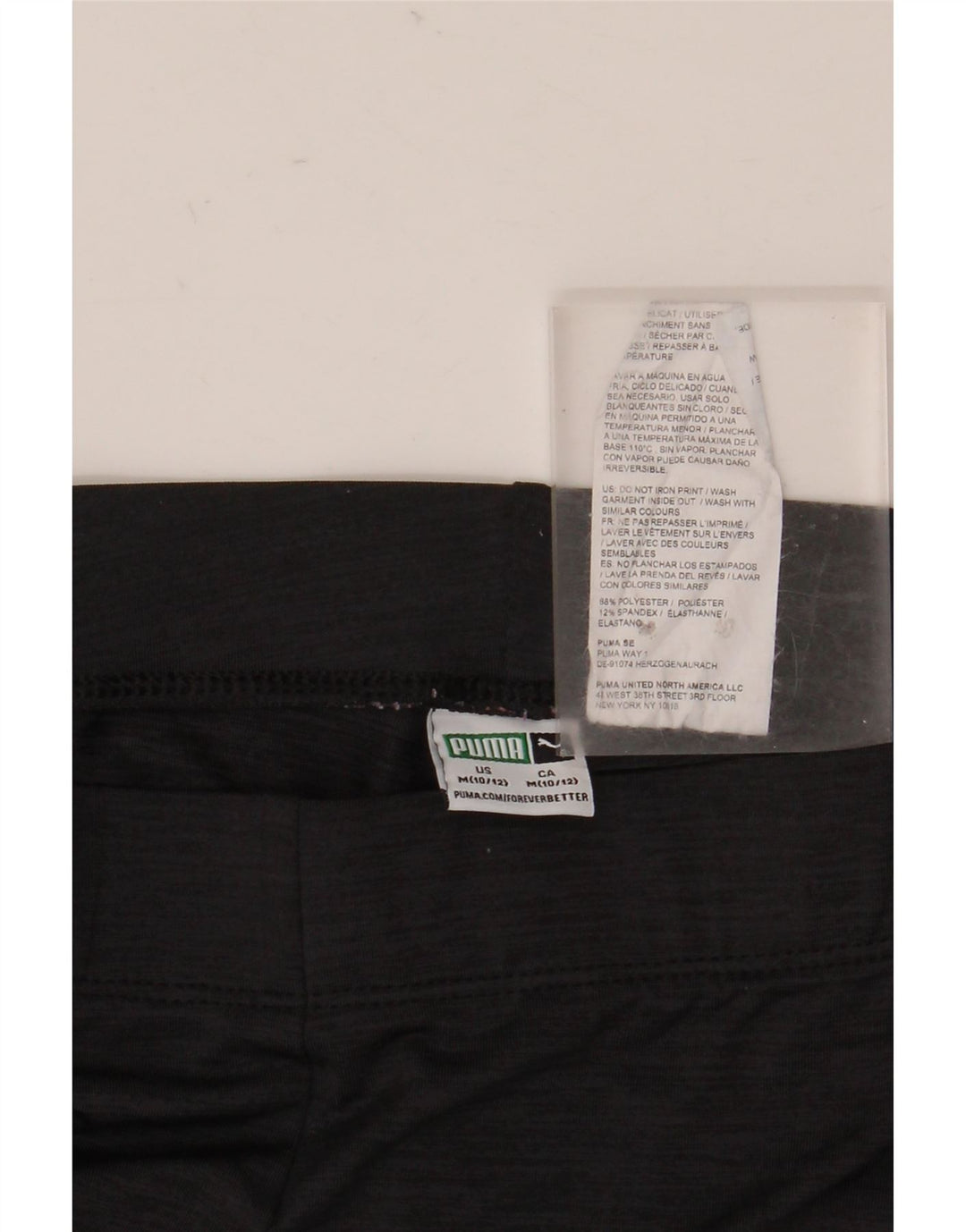 Leggings Puma Menina 10-11 Anos Médio Preto Poliéster