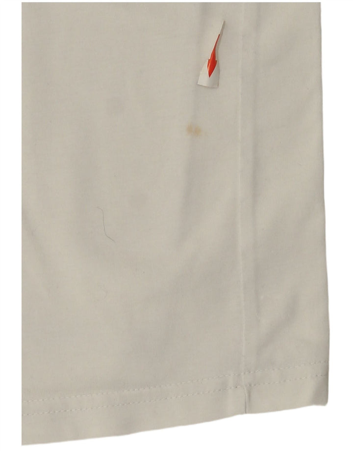 Camiseta masculina Puma Top médio branco manchado