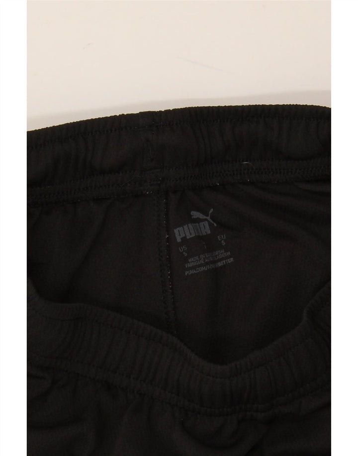 Shorts esportivos masculinos PUMA pequenos pretos