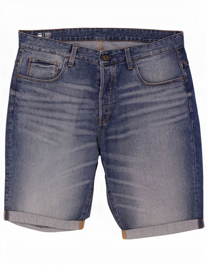 Shorts jeans masculino G-Star W36 grande azul