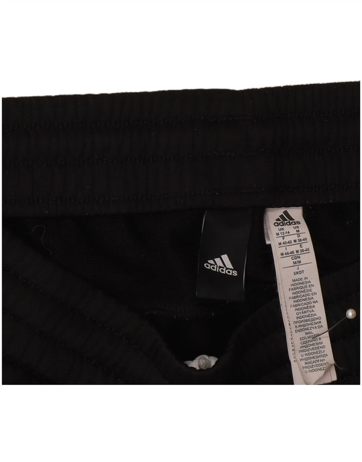 Calça de treino feminina Adidas UK 12/14 médio preto poliéster