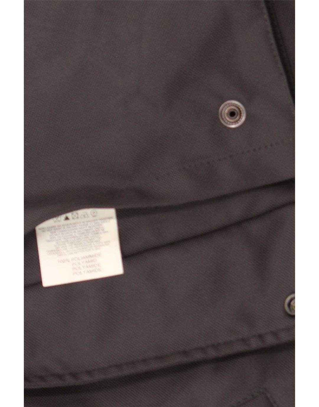 Sobretudo masculino Fay UK 46 3XL preto poliamida