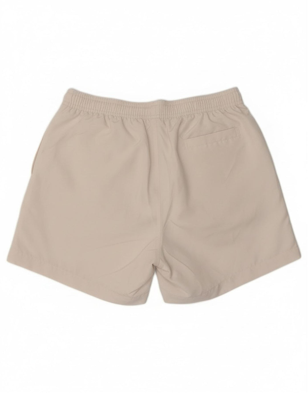Shorts de natação masculino Calvin Klein gráfico médio branco poliéster