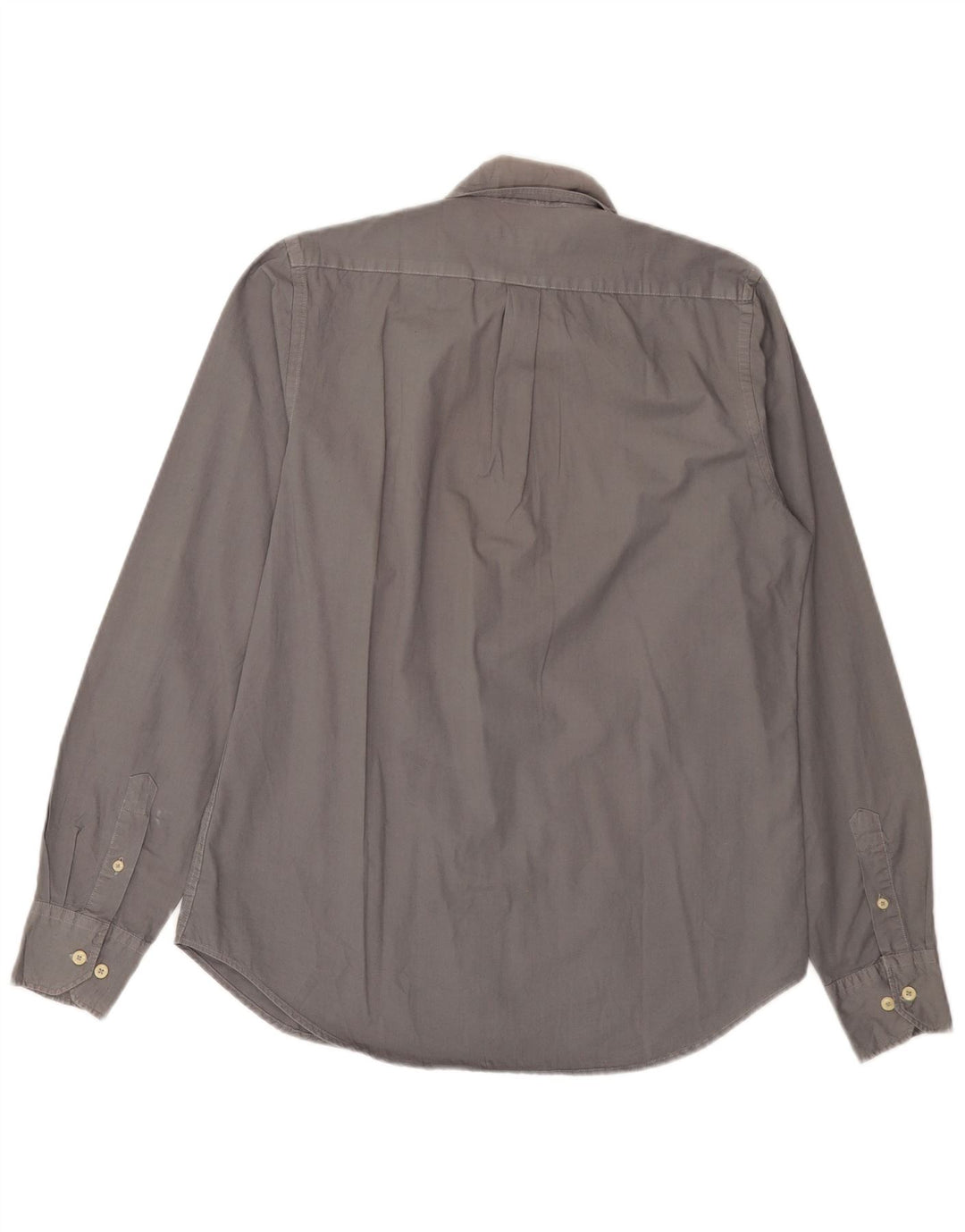 Camisa masculina Marina Militare algodão cinza médio