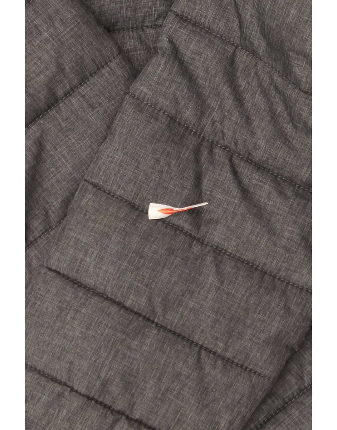 Jaqueta feminina acolchoada com capuz Ellesse UK 6 XS cinza nylon