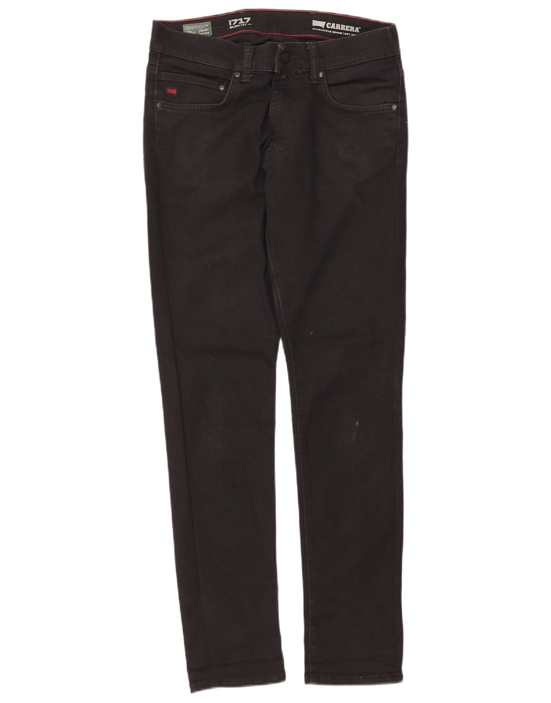 Calça jeans feminina CARRERA 717 Slim W31 L32 algodão preto