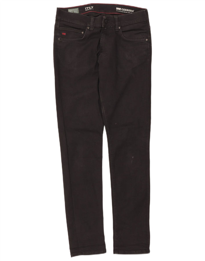 Calça jeans feminina CARRERA 717 Slim W31 L32 algodão preto