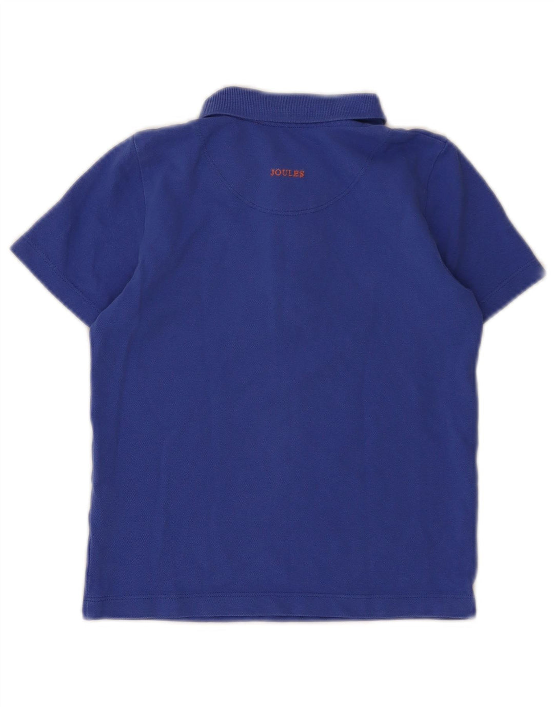 JOULES Camisa polo masculina 7-8 anos algodão azul