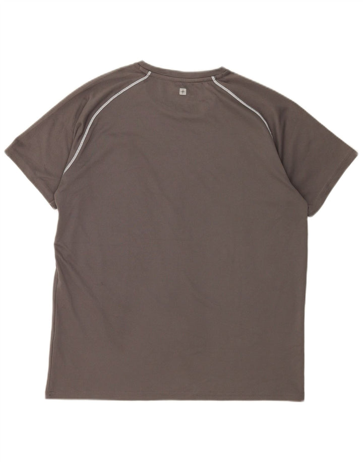 Camiseta masculina IsoCool MOUNTAIN WAREHOUSE grande cinza