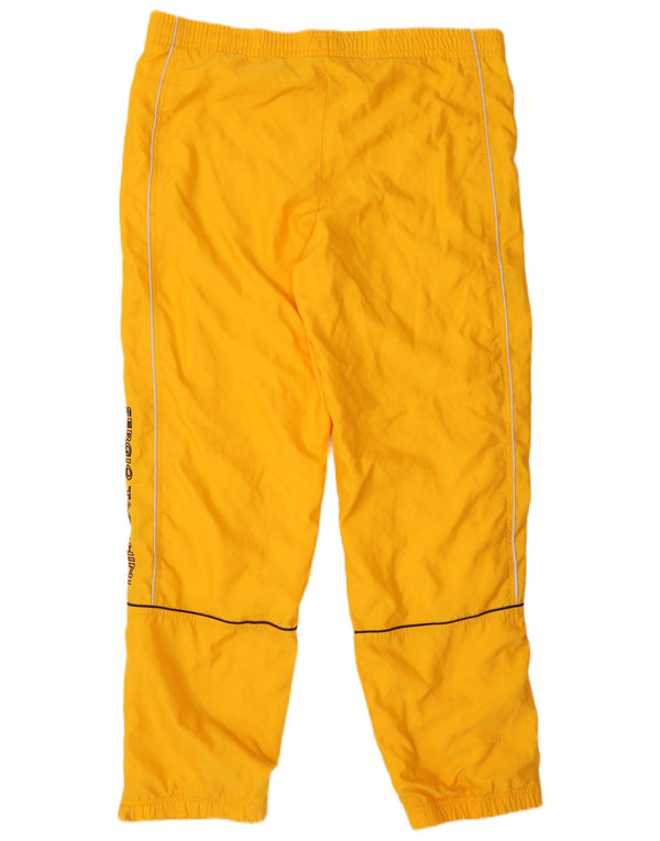 Sergio Tacchini Calça esportiva masculina gráfica joggers grande amarelo