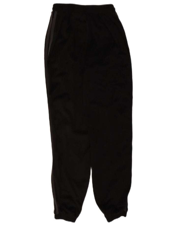 Adidas Womens Tracksuit Calças Joggers UK 8 Pequeno Poliéster Preto