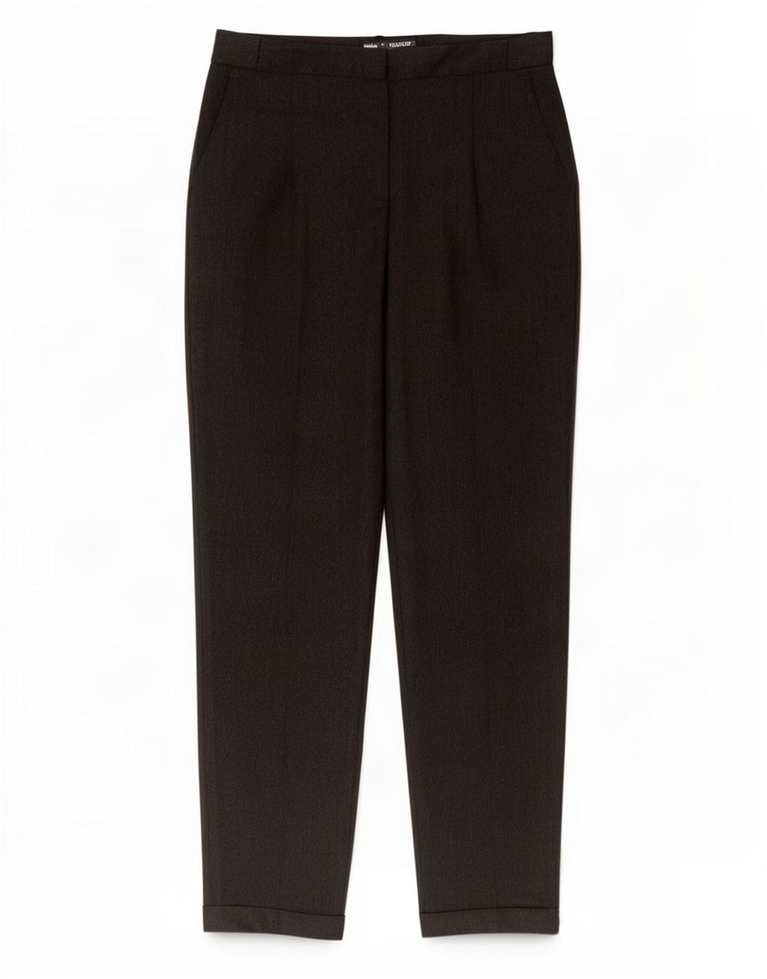 Calça Chino Slim Feminina Zara Pequena W26 L26 Cinza