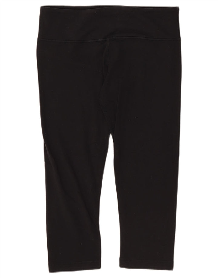 Lululemon Leggings capri feminino US 8 médio preto sintético