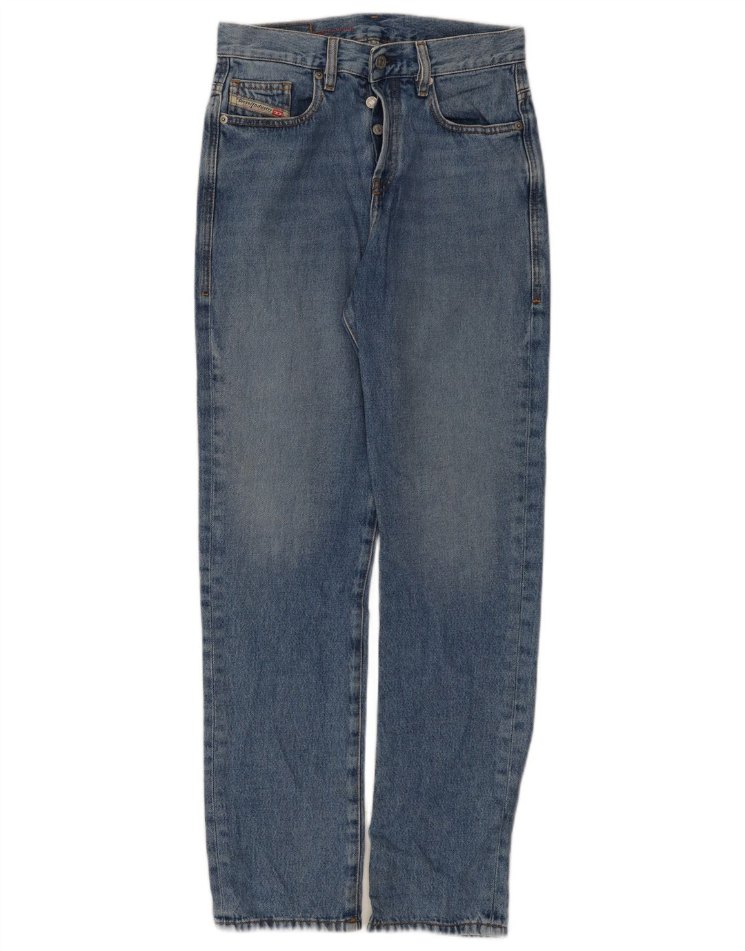 Jeans retos femininos Diesel W26 L31 algodão azul