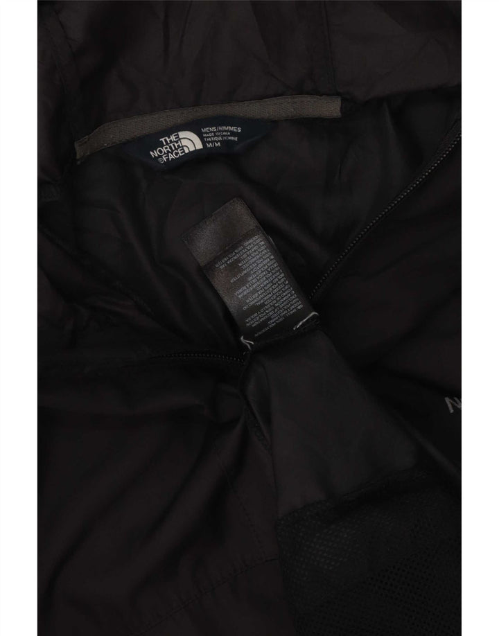 Jaqueta de chuva masculina The North Face Graphic com capuz Reino Unido 38 poliéster preto médio