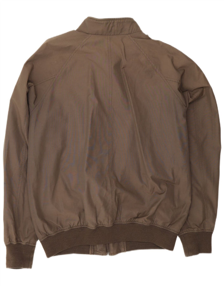 Jaqueta bomber masculina KAPPA UK 44 2XL algodão marrom