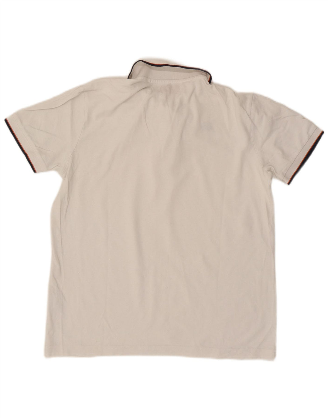 Camisa polo masculina Kappa grande branca