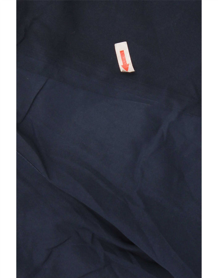 Shorts esportivos masculinos Reebok grande poliéster azul marinho