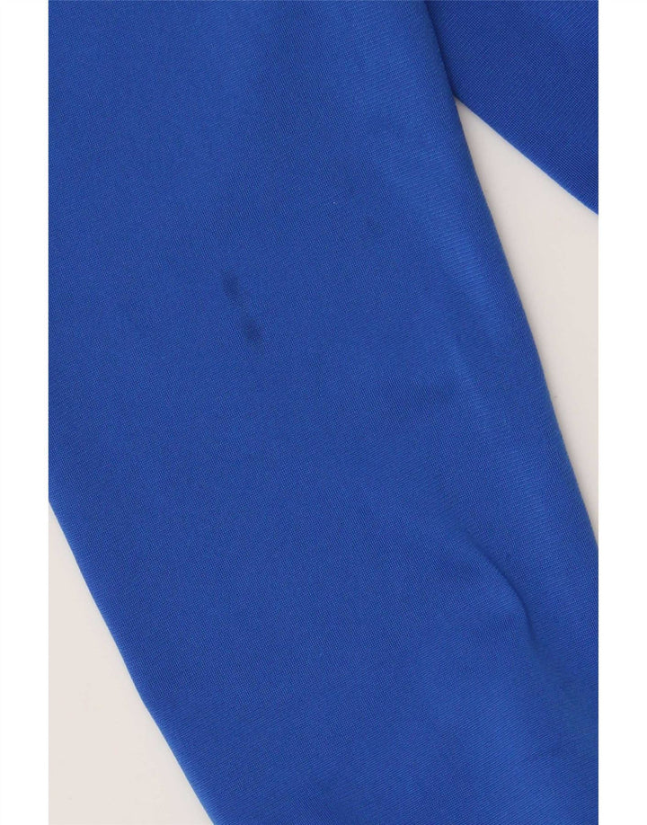 Jaqueta Adidas Meninos Treino Top 13-14 Anos Azul Colorblock Poliéster