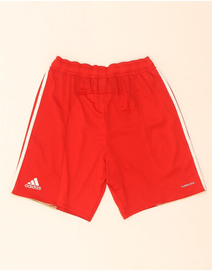 Adidas Mens Liverpool Sport Shorts Pequeno Poliéster Vermelho