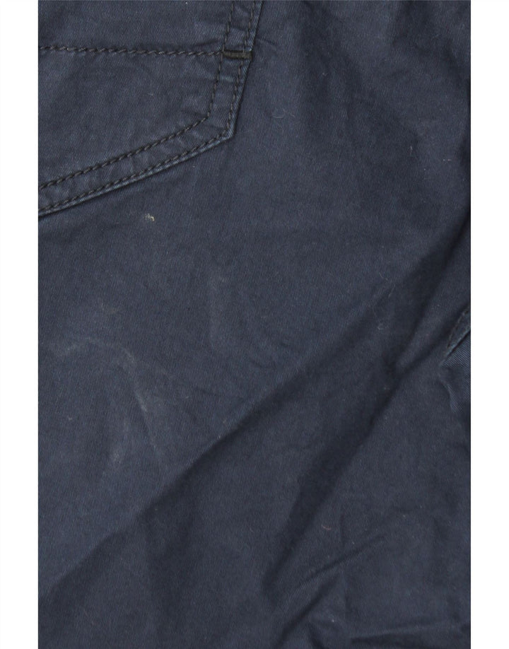 Shorts casuais masculinos REFRIGIWEAR W32 algodão azul marinho médio