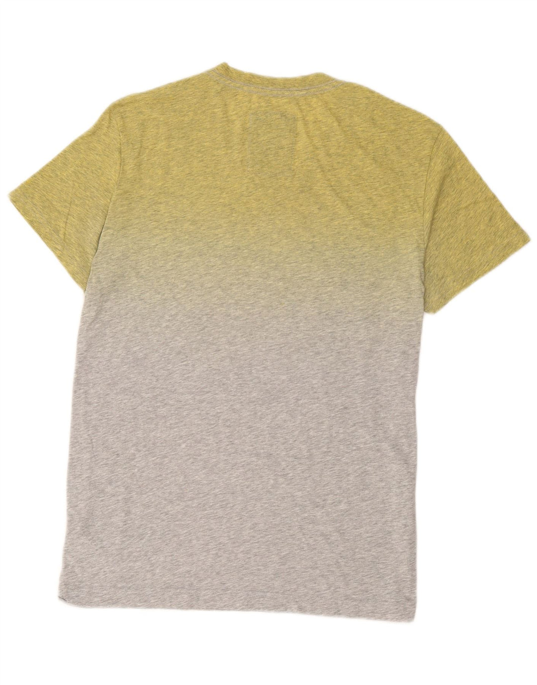 Camiseta masculina G-Star Top algodão amarelo médio