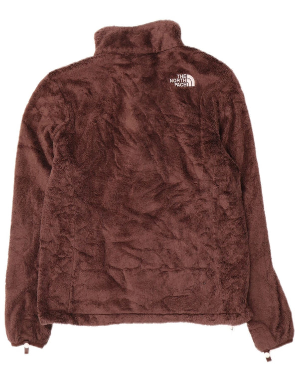 Jaqueta de lã feminina The North Face UK 10 poliéster marrom pequeno
