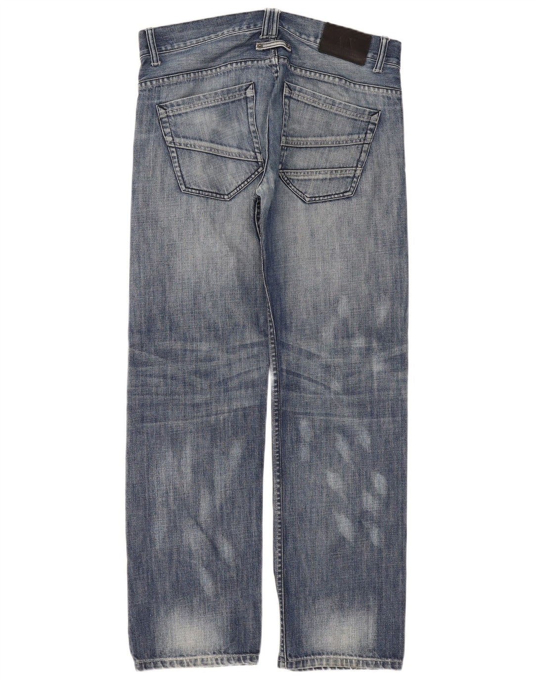 Calça Jeans Solta Masculina Armani Exchange W32 L32 Azul Algodão