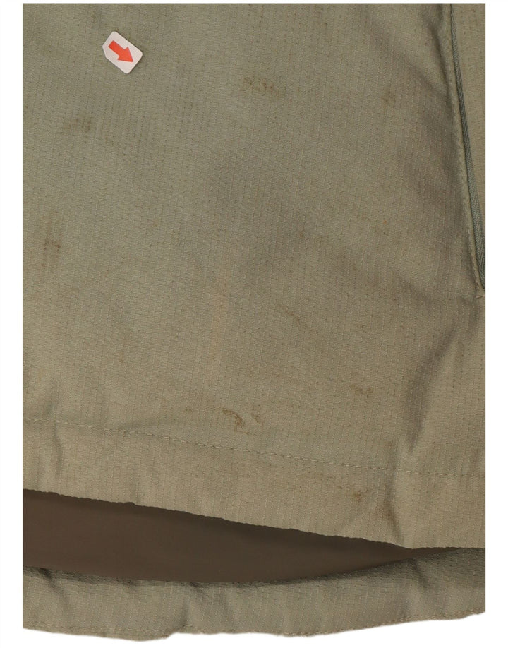 Fila Mens Colete Acolchoado UK 40 Grande Poliamida Verde