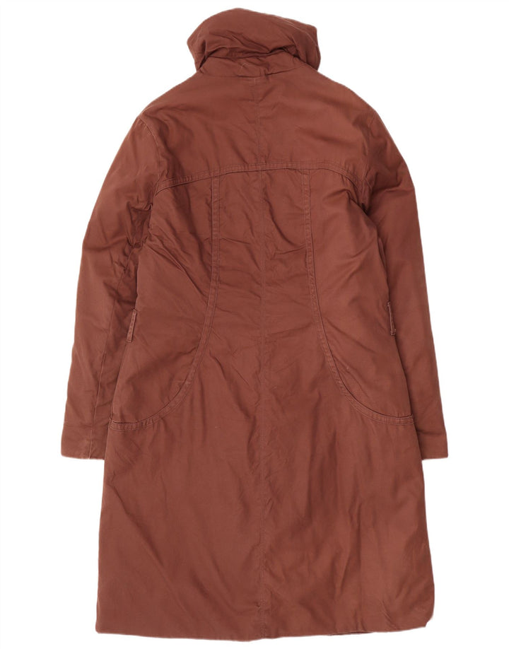 Sobretudo feminino Trussardi Jeans IT 48 XL algodão marrom