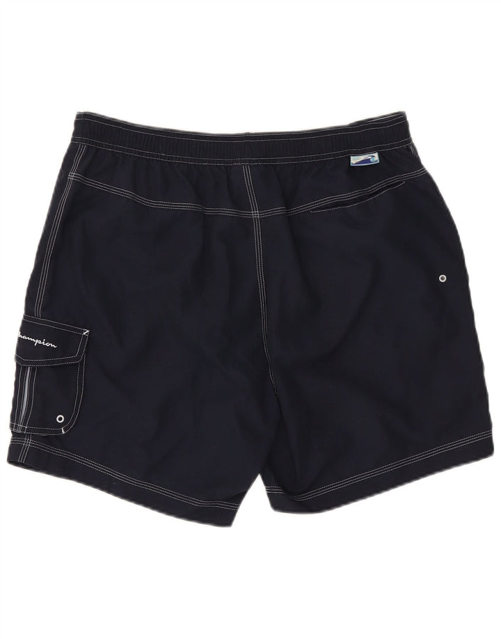 Shorts de natação masculino CHAMPION XL azul marinho poliéster