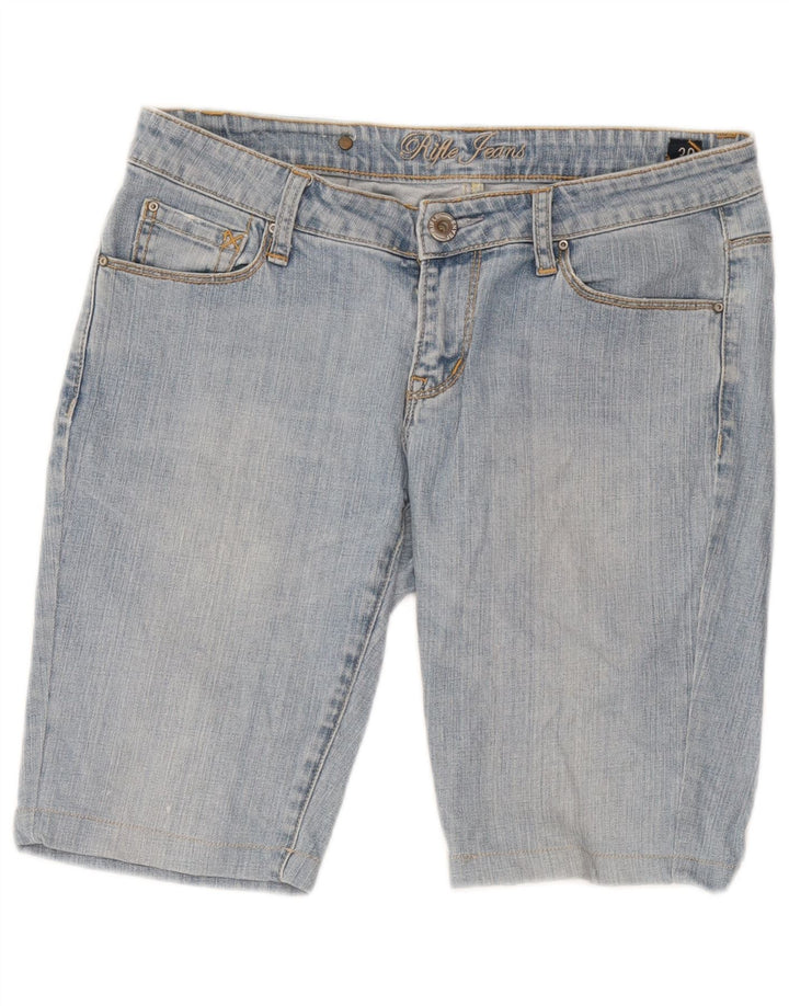 Shorts jeans masculino Rifle W30 azul médio