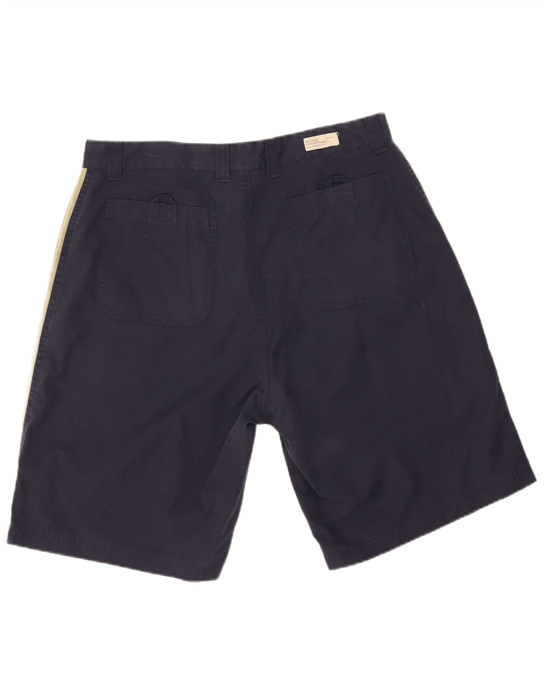 Shorts ocasionais dos homens gordos da cara grande poliéster W34 de Colourblock dos azuis marinhos