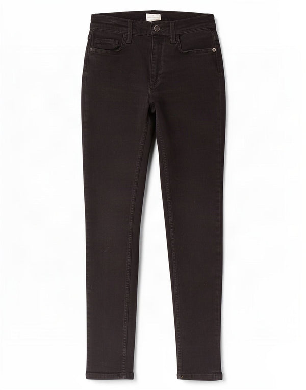 French Connection Womens Skinny Jeans UK 6 XS W25 L29 Black