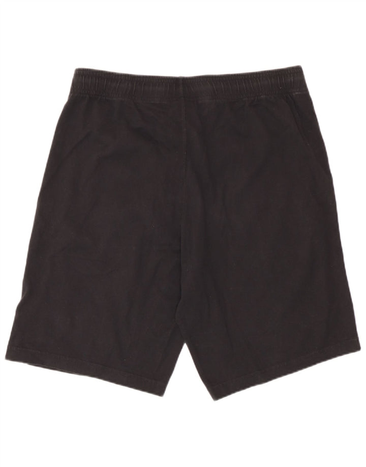 Shorts esportivos masculinos Champion grande algodão preto
